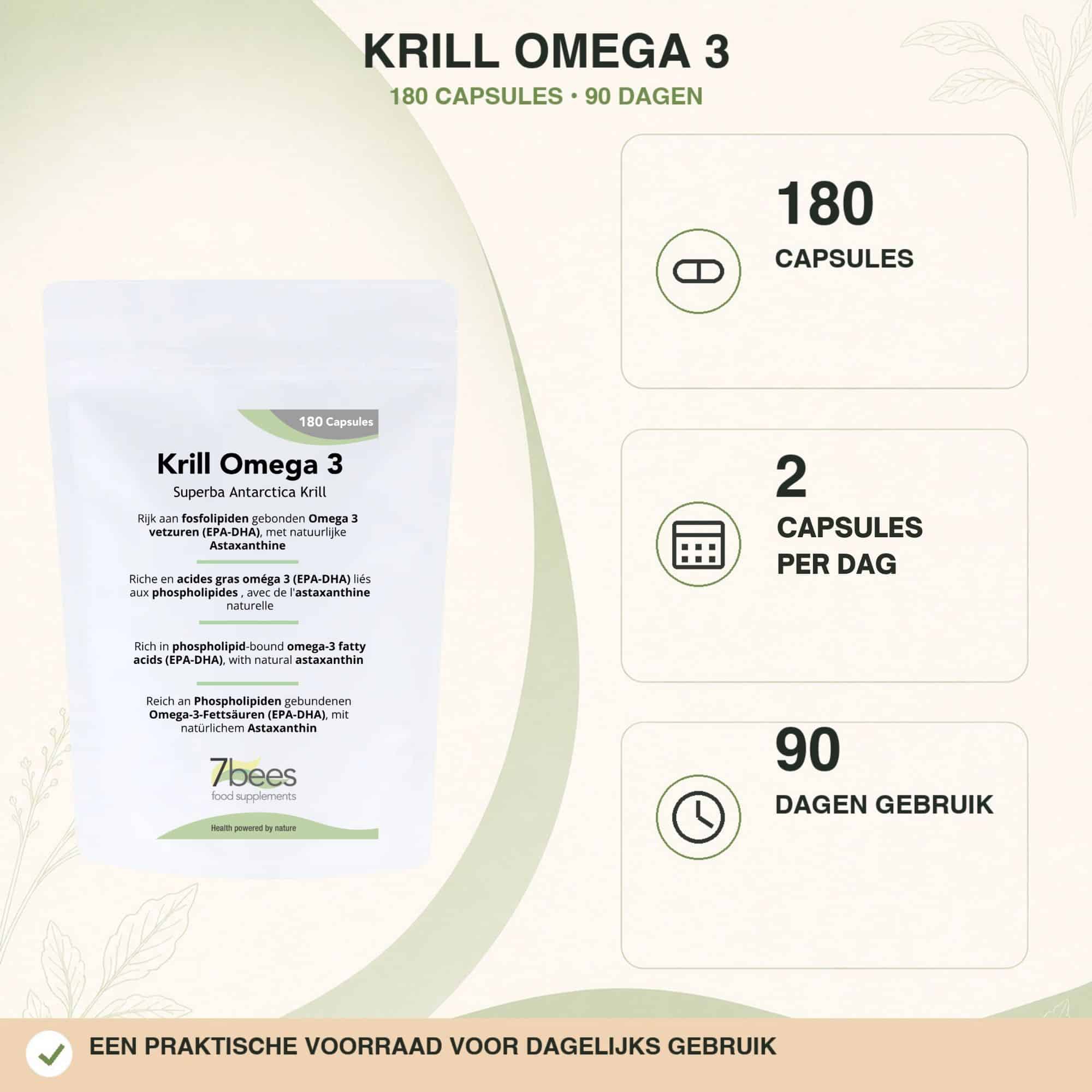 Krill Omega 3 - 90 dagen