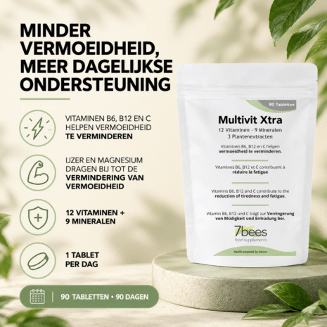 Minder vermoeidheid met Multivit Xtra Minder vermoeidheid met Multivit Xtra