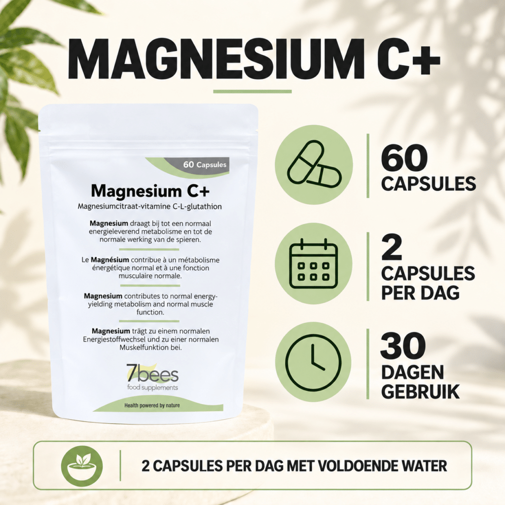 Magnesium C+ wat krijg je
