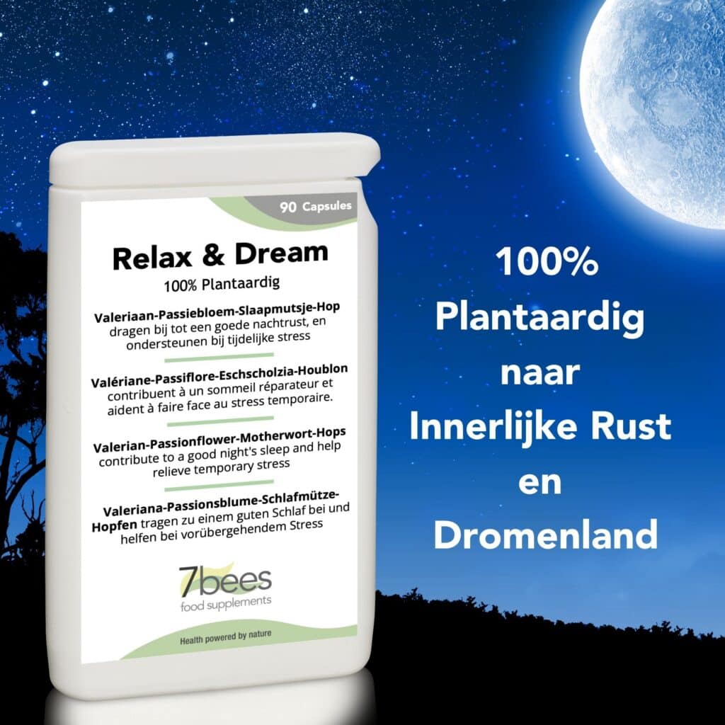 Relax&Dream - 100% Plantaardig - 90 capsules