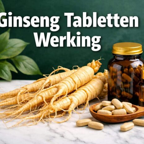 ginseng tabletten werking