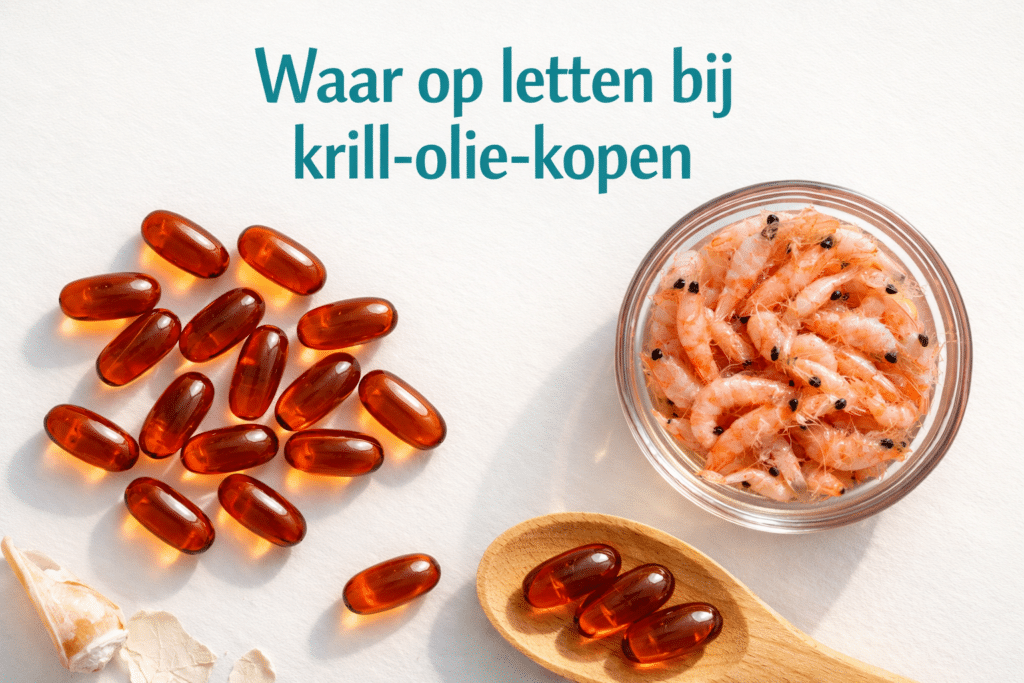 waar op letten bij krill olie kopen