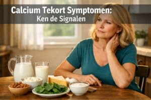 calciumtekort symptomen