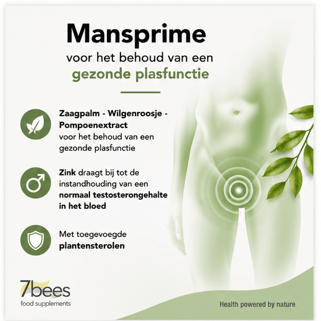 Mansprime - Urinair Comfort Man - Prostaat - 90 capsules
