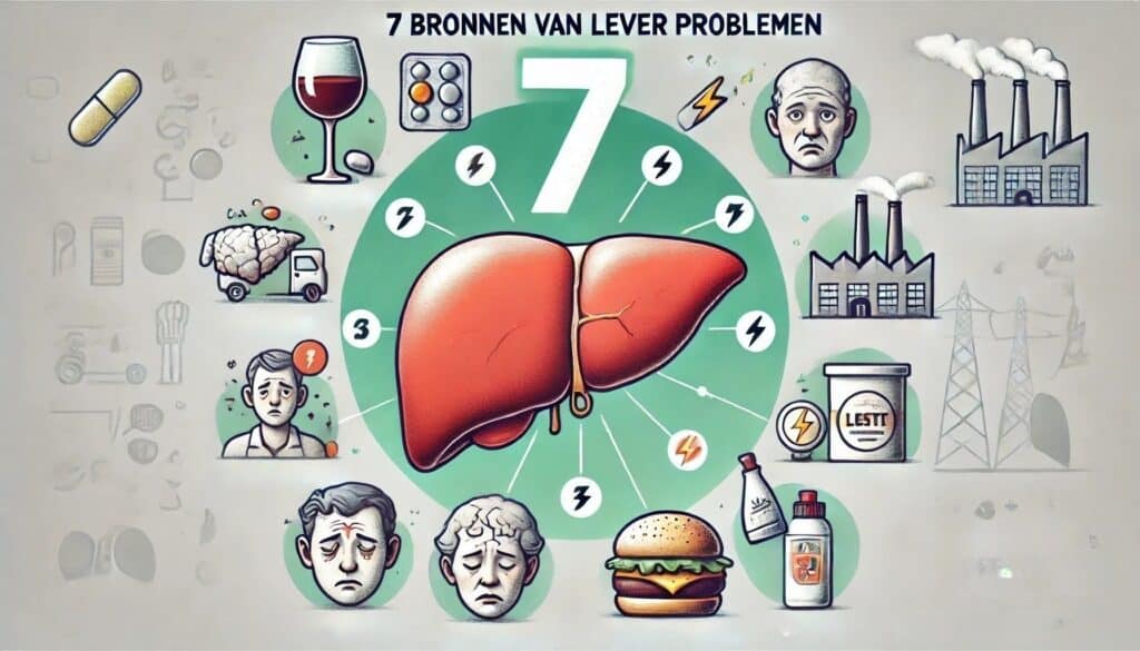 7 bronnen van leverproblemen