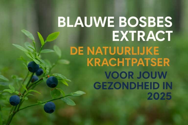 blauwe bosbes extract