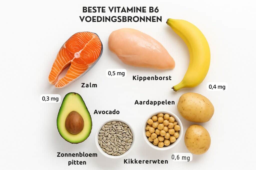 BESTE VITAMINE B6 VOEDINGSBRONNEN
