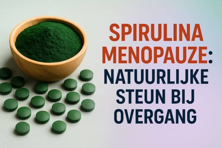 spirulina menopauze
