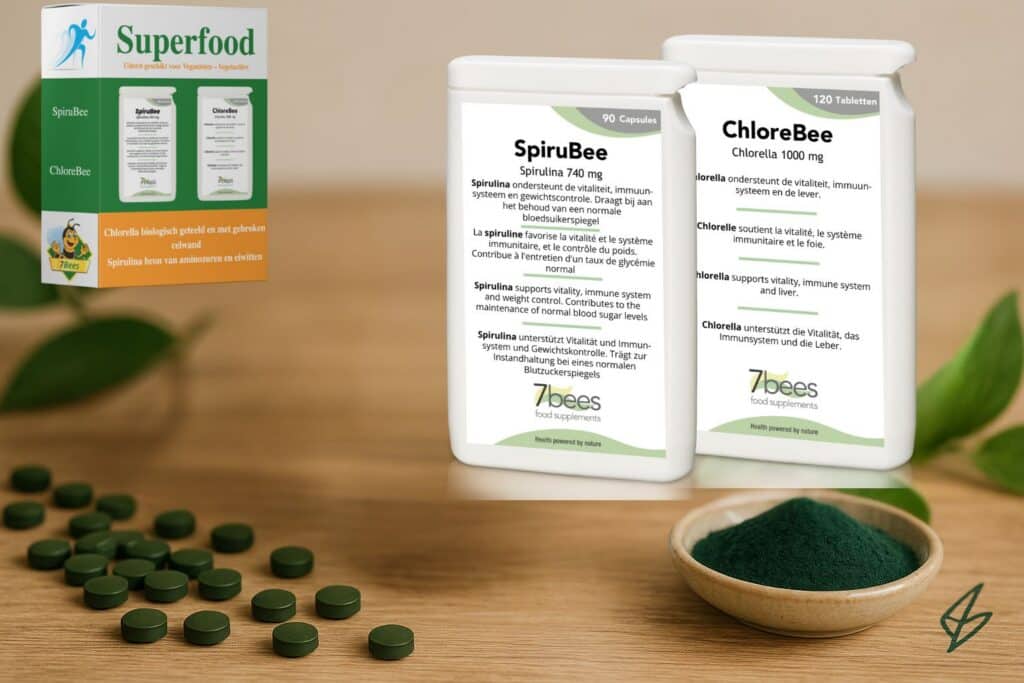 Chlorebee-Spirubee-superfood pakket