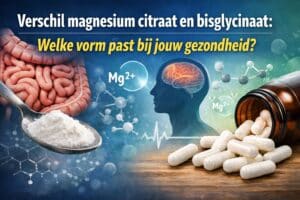 Verschil magnesium citraat en bisglycinaat