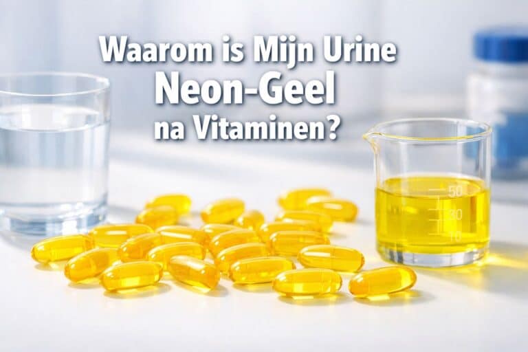 gele urine na vitaminen