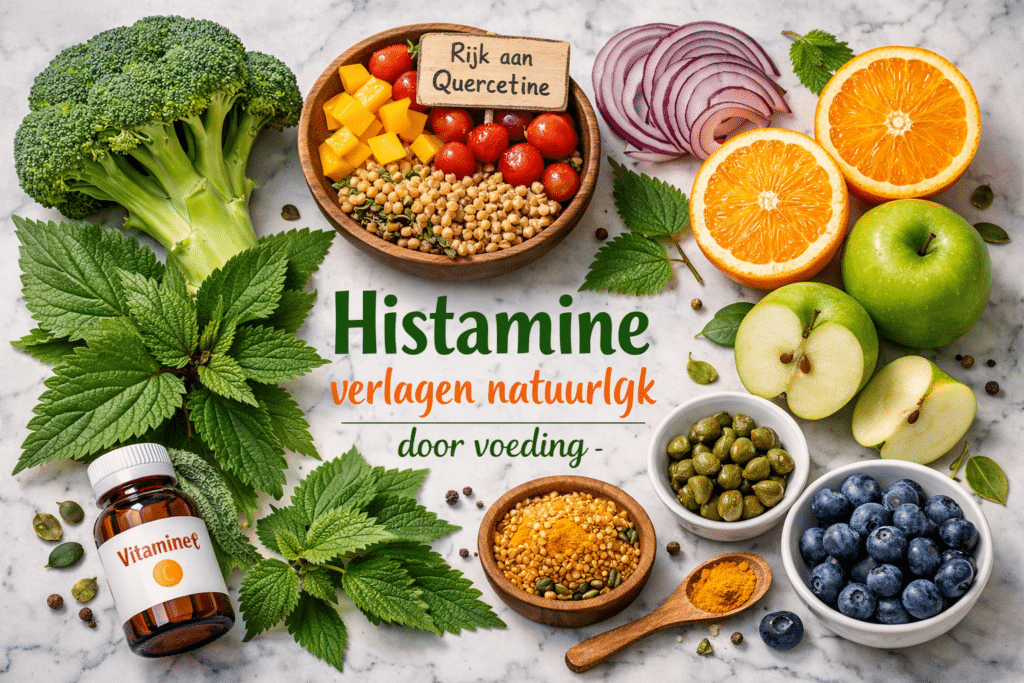 histamine verlagen door voeding