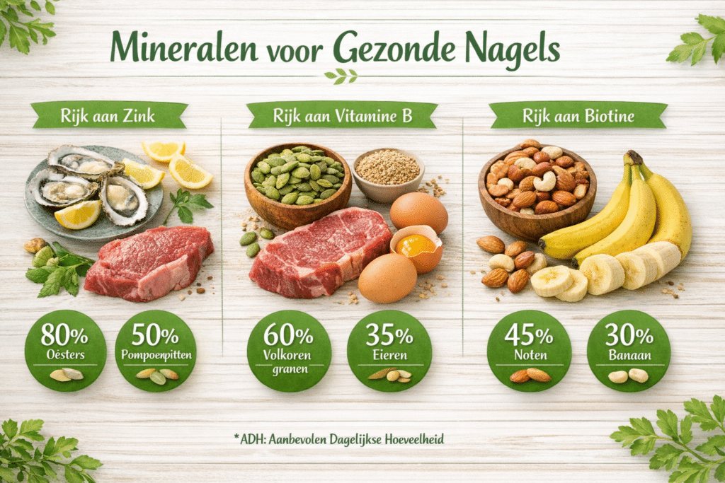 mineralen voor gezonde nagels