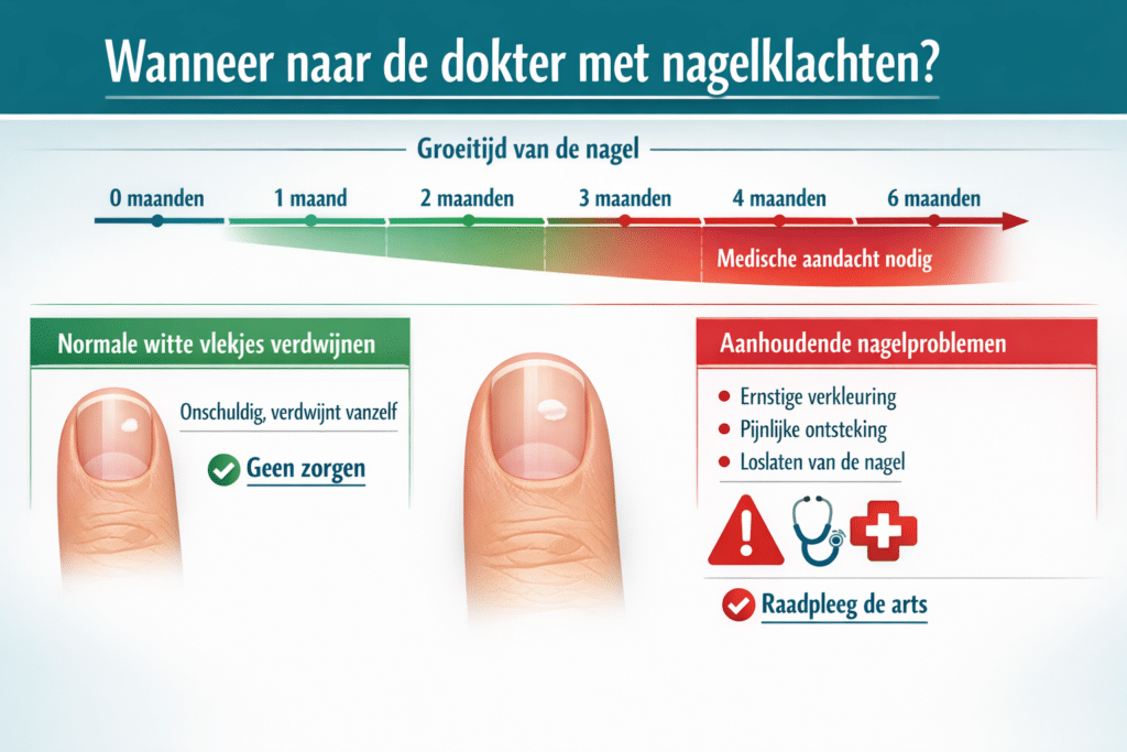 wanneer naar de doktor met nagelklachten