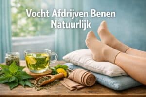 vocht afdrijven benen natuurlijk