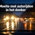 Moeite met autorijden in het donker
