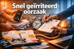 Snel geirriteerd oorzaak