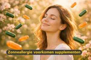 Zonneallergie voorkomen supplementen