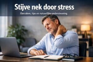 stijve nek door stress
