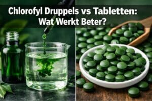Chlorofyl Druppels vs Tabletten