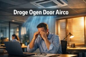 droge ogen door airco