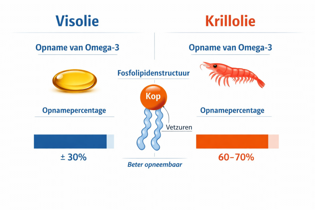 verschil visolie en krill olie