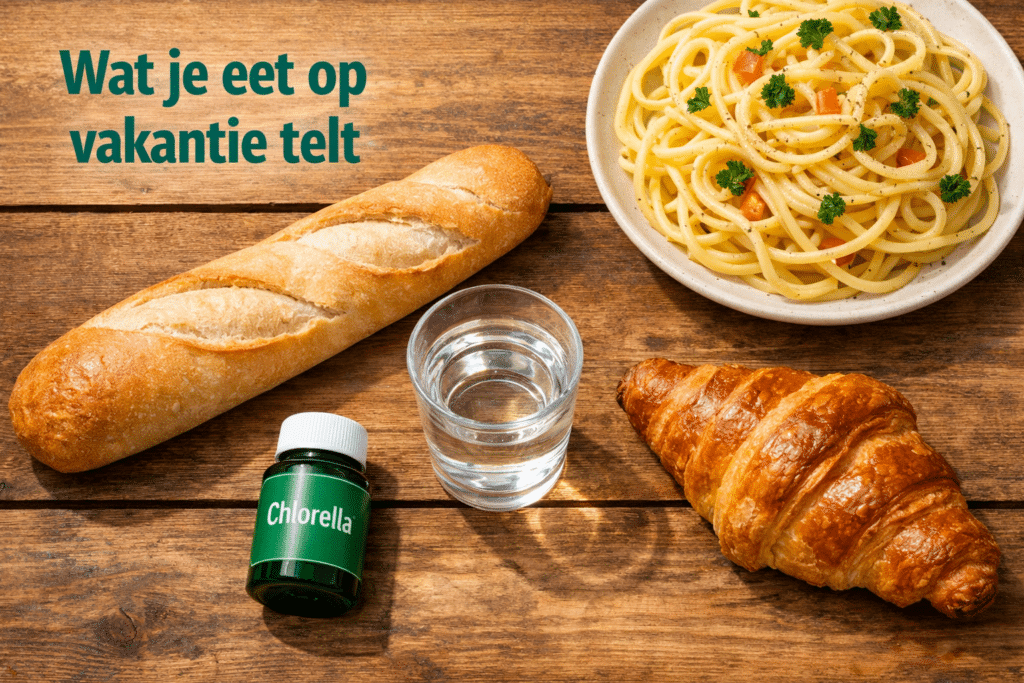 wat je eet op vakantie telt