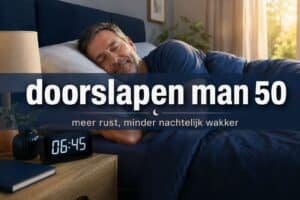 Doorslapen man 50