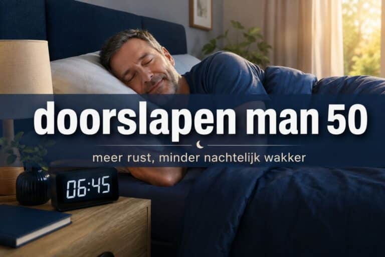 Doorslapen man 50
