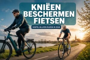 Knieen beschermen fietsen