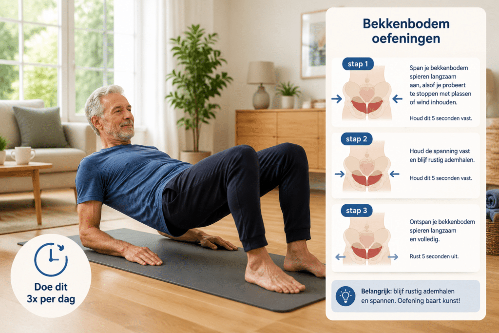 bekkenbodem oefeningen prostaat