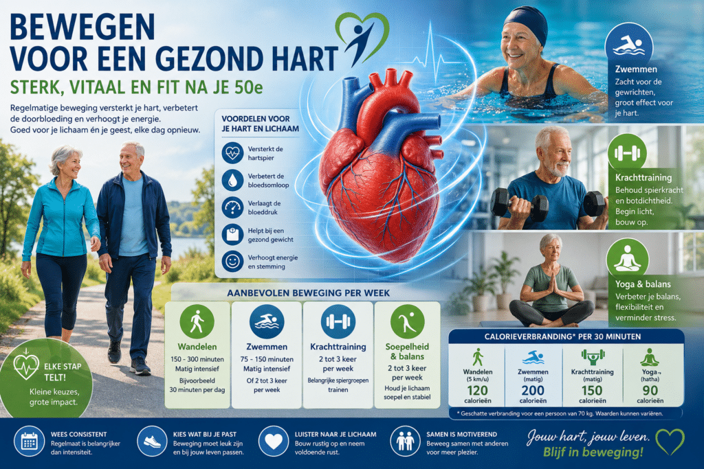 bewegen voor een gezond hart
