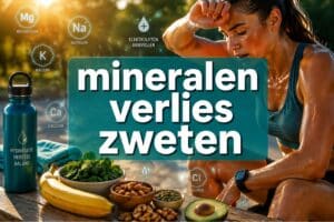mineralen verlies zweten