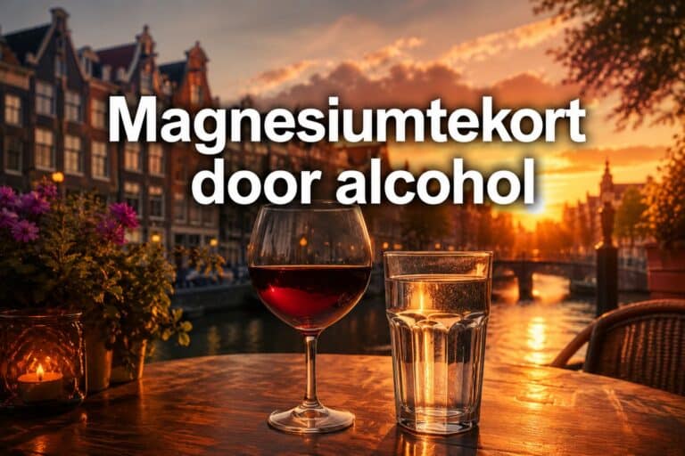 Magnesiumtekort door alcohol