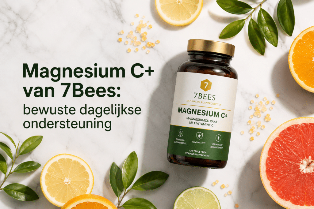 Magnesium C+ van 7Bees en verantwoord gebruik