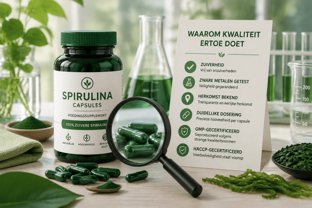 Wie mag geen spirulina nemen en kan spirulina reageren met medicijnen?