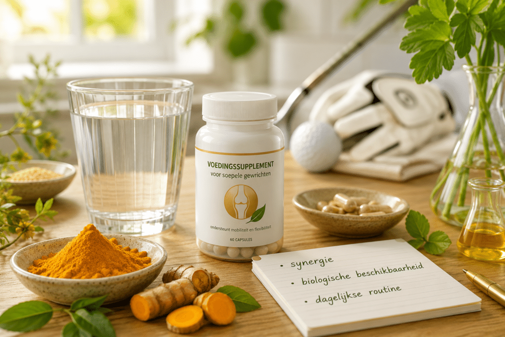 Welke supplementen helpen bij soepele gewrichten voor golfers?