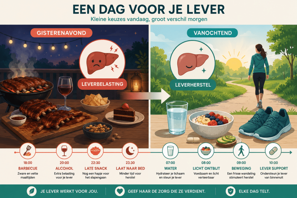 een dag voor je lever