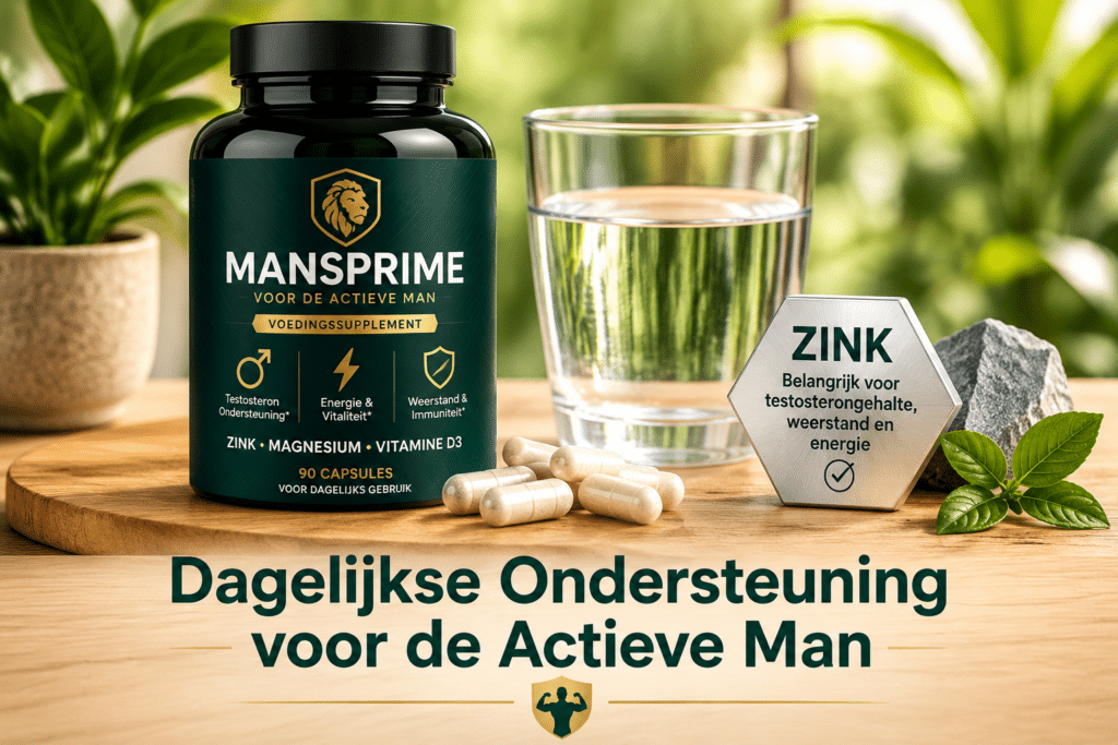 Energie verhogen man 50: de rol van Mansprime als dagelijkse ondersteuning