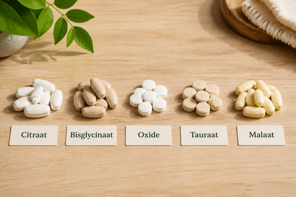 Welke vormen van magnesium kom je het vaakst tegen?
