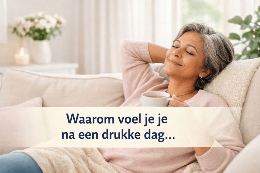 Herstel na een drukke dag