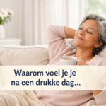 Herstel na een drukke dag