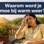 Moe bij warm weer