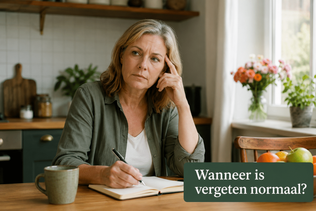 Wanneer is geheugen achteruitgang door leeftijd normaal, en wanneer niet?
