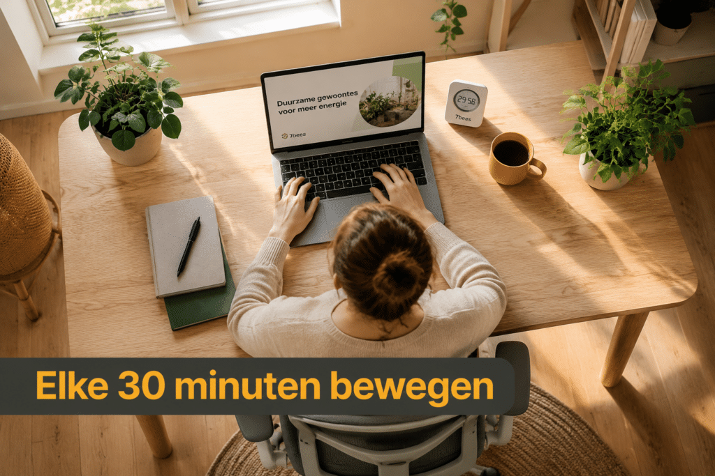 Welke lichaamsdelen worden het meest getroffen door stijfheid na lang zitten?