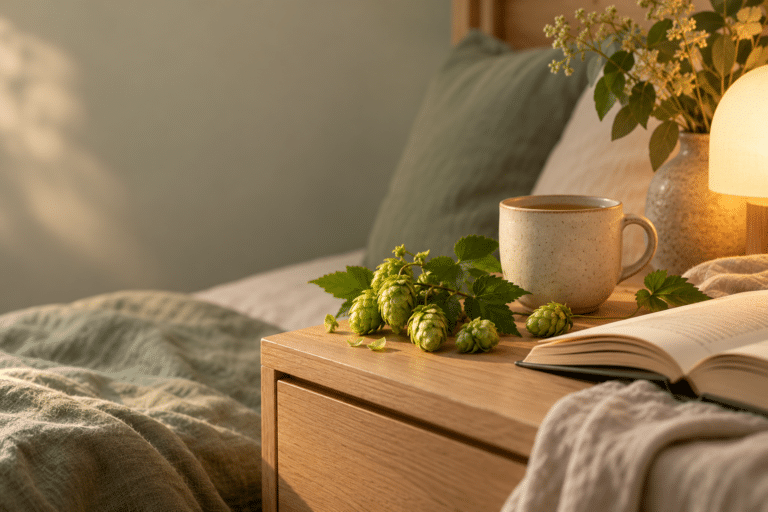 Hop supplement en hopextract bij een rustige avondroutine